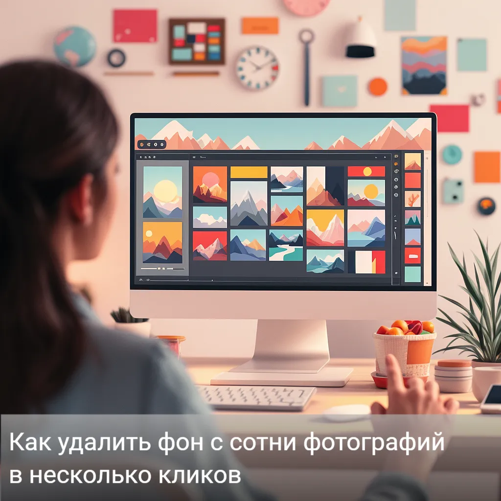 Как удалить фон с сотни фотографий в несколько кликов?